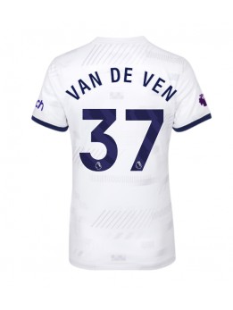 Billige Tottenham Hotspur Micky van de Ven #37 Hjemmedrakt Dame 2023-24 Kortermet